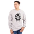 thumbnail image 1 of Hand Eye Crystal Ball Futuristic Spirit Plus Size Long Sleeve Graphic Tee Shirt Brisco Brands 2X, 1 of 5