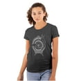 thumbnail image 1 of Hand Eye Crystal Ball Futuristic Spirit Womens Slim Fit Graphic Tee Brisco Brands S, 1 of 4