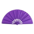 thumbnail image 1 of Hand Fan Foldable Country Line Dance Fan Portable Large Handheld Fan Dance Accessories For Outdoor Events And Dance Enthusiasts Paper Fans Set 13.4" Home Decor, 1 of 4