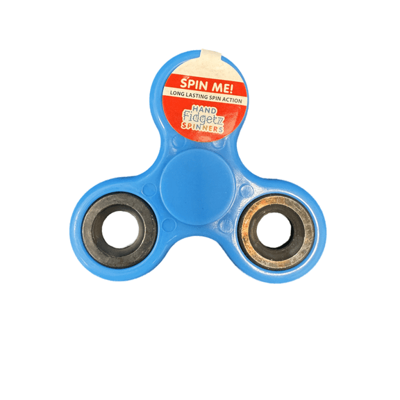 1 Pack Hand Fidget Spinner – Coated Steel Bearings for Long-Lasting Spin, Focus & Fun - Blue