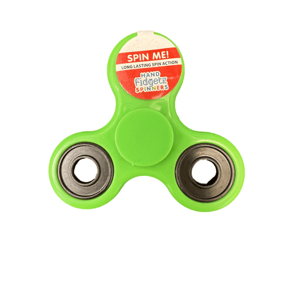 1 Pack Hand Fidget Spinner – Coated Steel Bearings for Long-Lasting Spin, Focus & Fun - Green