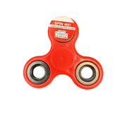 1 Pack Hand Fidget Spinner – Coated Steel Bearings for Long-Lasting Spin, Focus & Fun - Red
