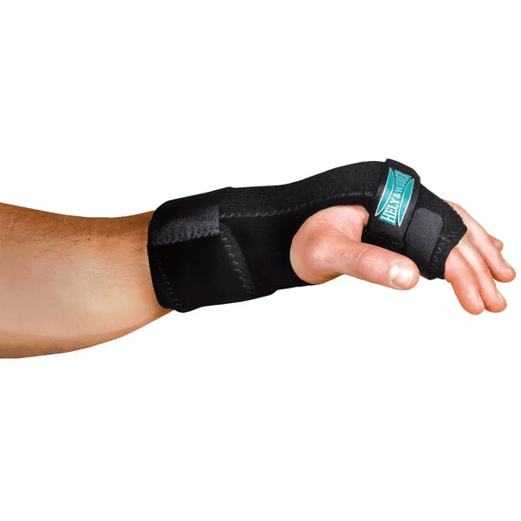 Hand / Finger Brace TKO Standard Neoprene / Nylon / UBL Left Hand Black One Size Fits Most