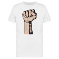 thumbnail image 1 of Hand Fist Strong Quote Tee Men's -Image by Shutterstock, 1 of 2