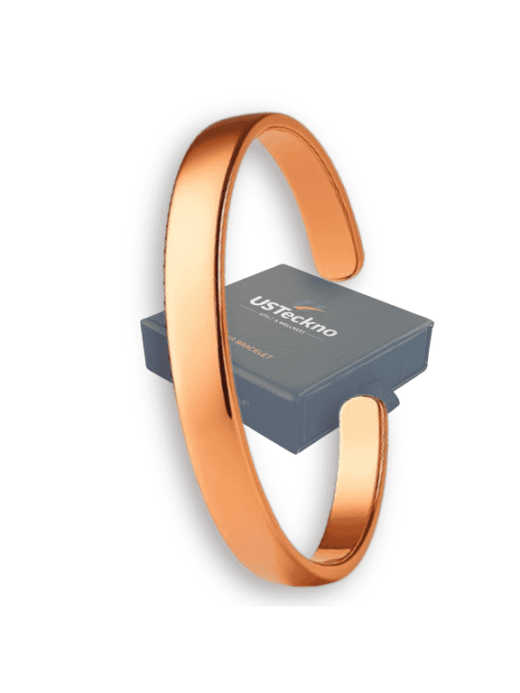 Hand Forged Unisex 100% Pure Copper Bracelet. Made with Premium Solid High Gauge Copper and Health benefits. Enhance your well-being in style!