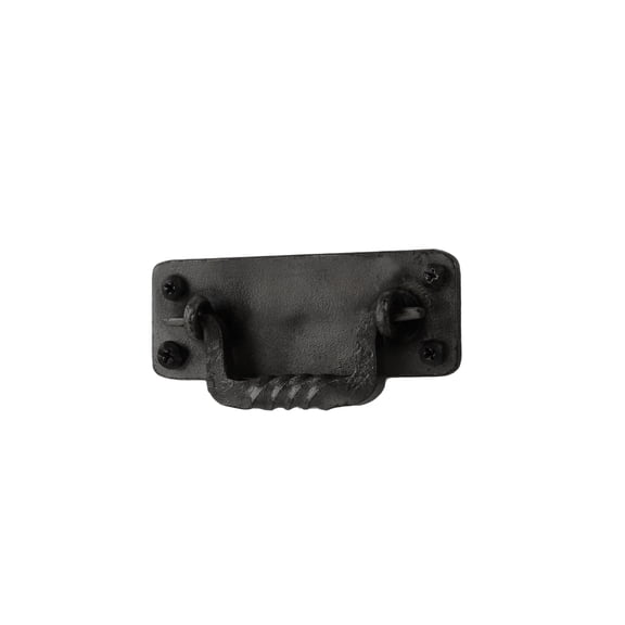 Hand Forged 4" Wrought Iron Cabinet Handle
