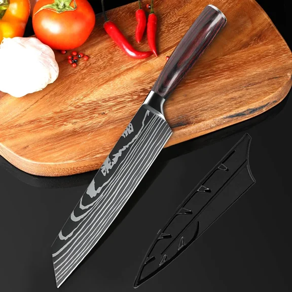 Hand Forged Chef'S Knife Kitchen Knife High Carbon Steel Meat Vegetable Knife