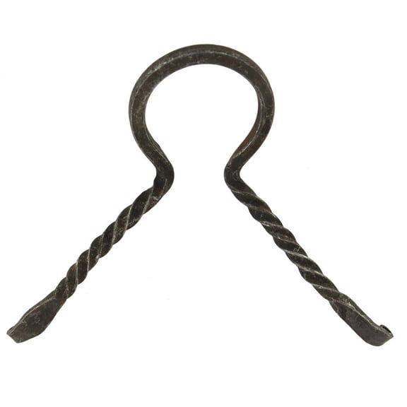 Hand Forged Drinking Horn Rack