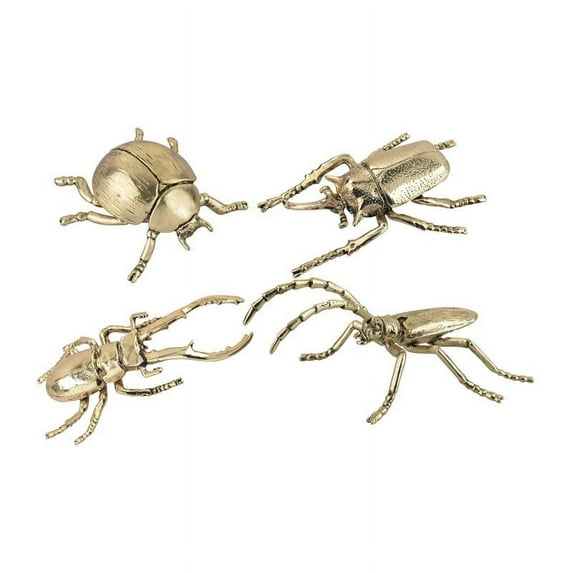 Hand Forged Gold Insects