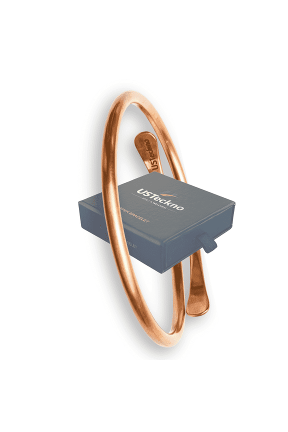 Hand Forged Unisex 100% Pure Copper Bracelet. Made with Premium Solid High Gauge Copper and Health benefits. Enhance your well-being in style!