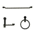 thumbnail image 1 of Hand Forged Wrought Iron Bathroom Accessories Set, 1 of 6