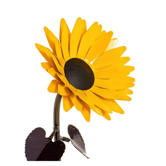 Hand-Forged Wrought Iron Sunflower - Iron Anniversary Gift