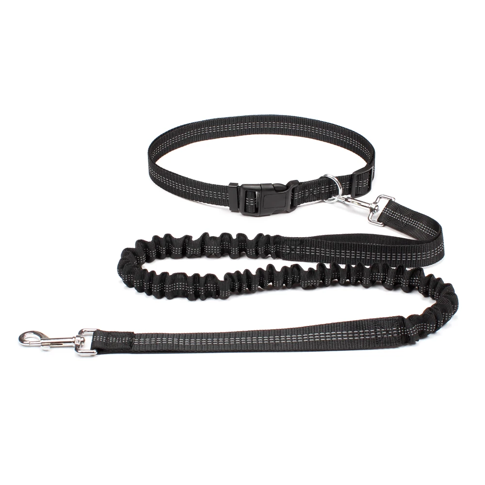 Hand Free Dog Leash For Pet Walking Running Jogging Adjustable Dog Leash Waist Belt Chest Strap Traction Rope Dog Accessories