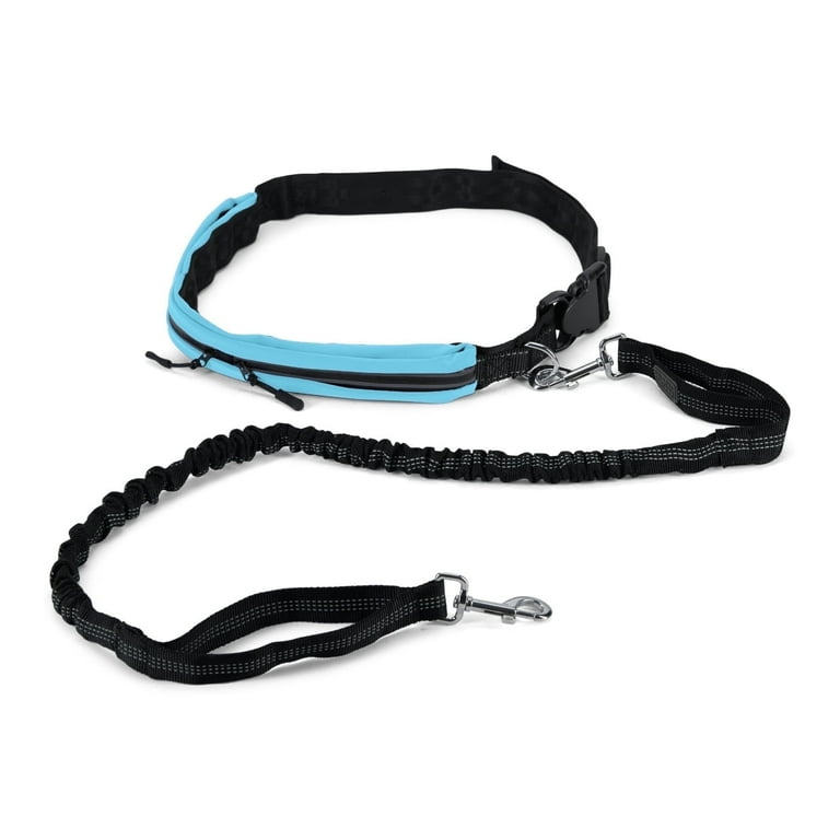 Hand-Free Dog Leash for Running, Cycling Training by BLACK+