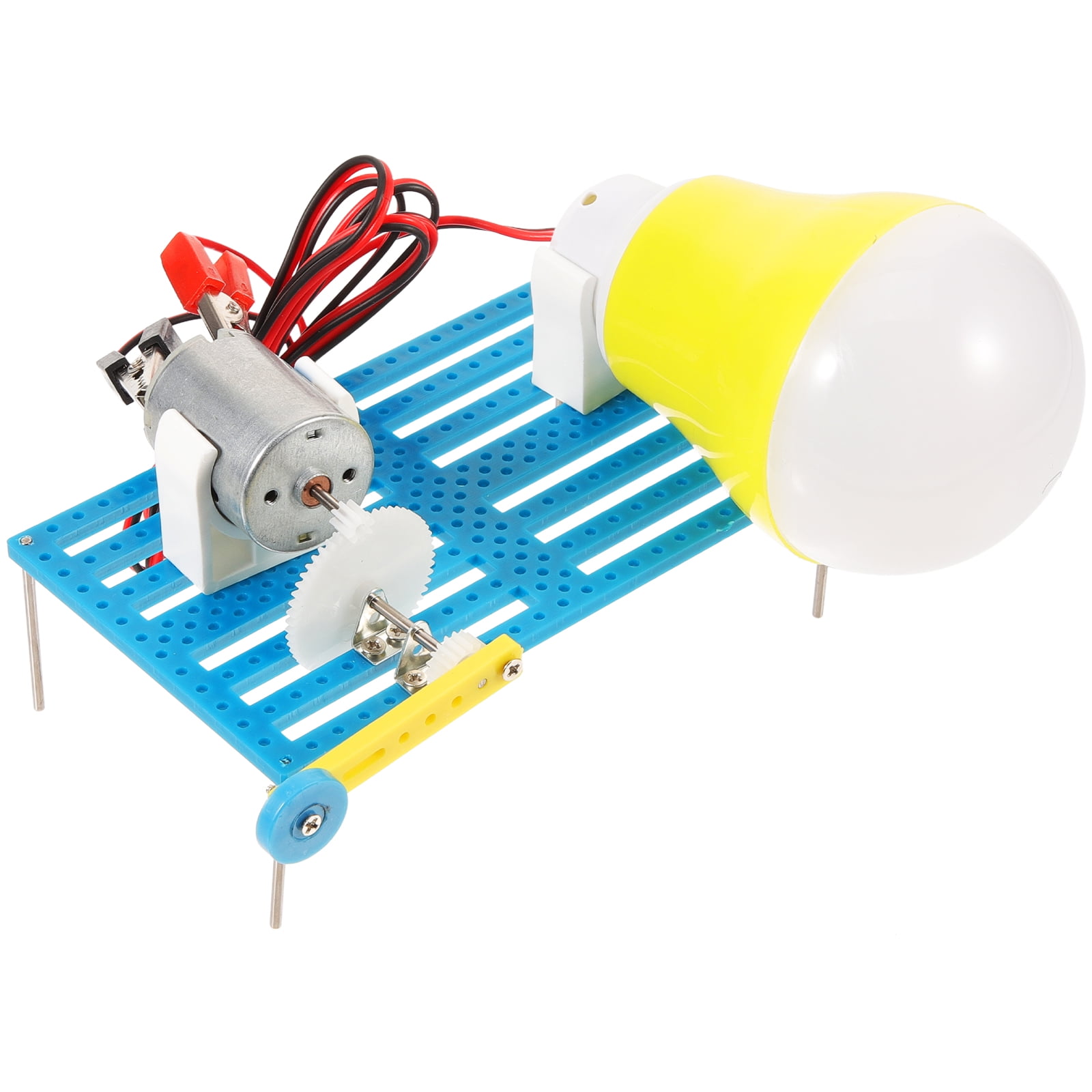 Hand Generator Model Science Kit Electricity Crank Models Puzzle