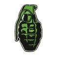 thumbnail image 1 of Hand Grenade Patch Army Weapon War Pineapple Frag Explosive Iron On Applique, 1 of 1
