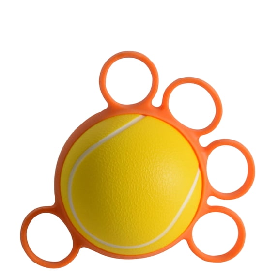 Hand Grip Ball, Finger Strengthener for Grip Training, Strength Building, Hand Exercise with Finger Loops - For Athletes, Musicians, Office Workers, People Recovering from Hand Injuries