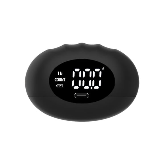 Hand Grip Strength Tester Trainer, Rechargeable Electronic Hand Dynamometer up 395 Lbs (180kg) Forearm - Gripper-Finger Grip Strengthener Exerciser for Stress BallsSport Home School Use