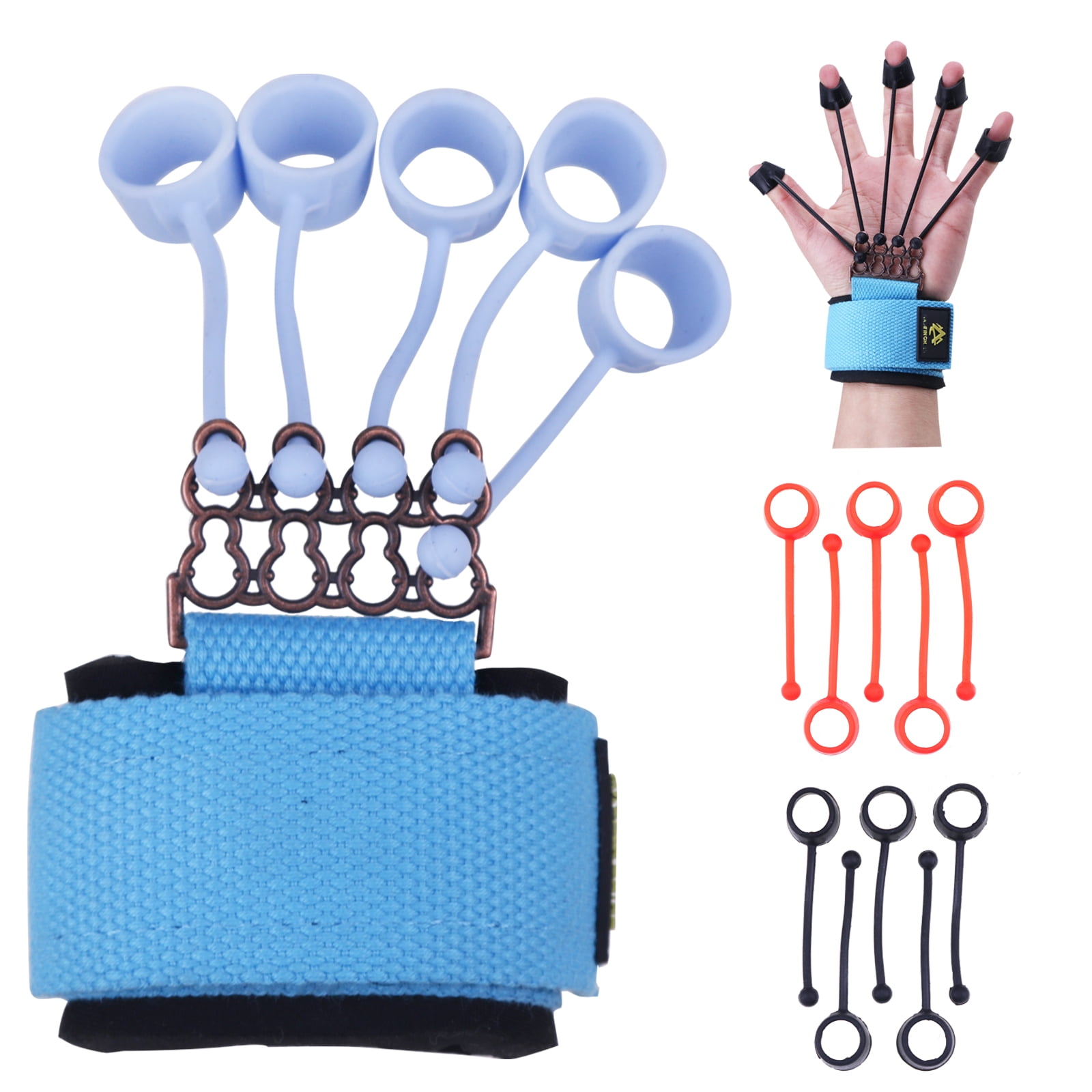 Hand Grip Strength Trainer 3 Resistance Levels Finger Strengthener
