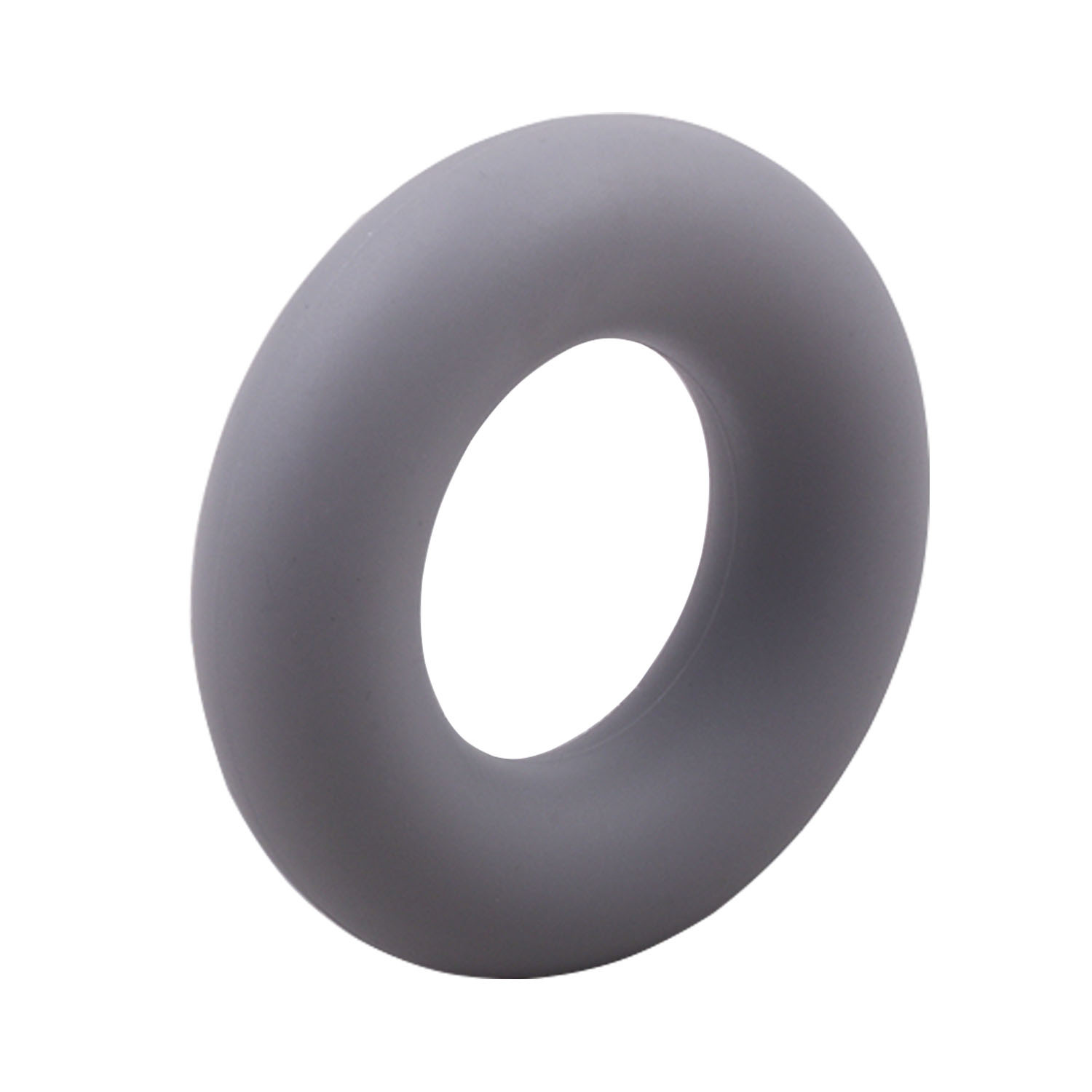 Hand Grip Strength Trainer Silicone Elastic Ring Glossy Non Slip Grip Exerciser for Stress Relief Fitness Training