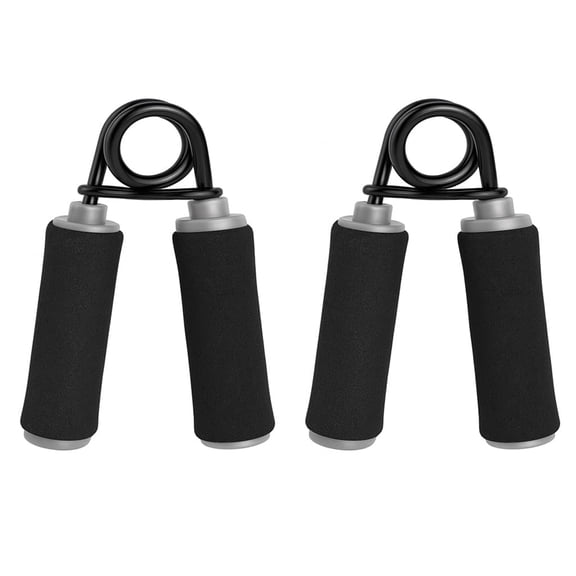 Hand Grip Strengthener, Adjustable Resistance Grip Exerciser for Forearm, Wrist & Finger Strength Training  Non-Slip Foam Handle Hand Exerciser for Home, Gym & Office Use, Pair