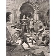 thumbnail image 1 of Hand To Hand Fighting As British Troops Attack German Defenders of Chateau Dhooge Near Ypres Belgium 1915 From The War Illustrated Album Deluxe Published London 1916 Poster Print, 12 x 16, 1 of 1