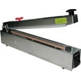 thumbnail image 1 of Hand Heat Sealer 16" w/ Cutter Stainless Steel 2mm Seal AIE-400HCS, 1 of 1
