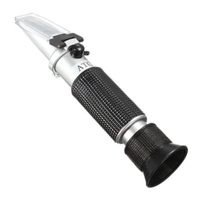 Hand Held 0-80% Alcohol Refractometer ATC Spirits Tester Meter Alcoholometer Liquor Wine Content Tester ,Instant Results