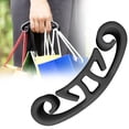 thumbnail image 1 of Hand-Held Bag and Vegetable Carrier Obsidian Black,Handbag Handle Bag Holder Handle Plastic Bag Organizer and Rack Bag Organizer and Rack Convenient Heavy Bag Collector Paint Can Grocery Holder, 1 of 4