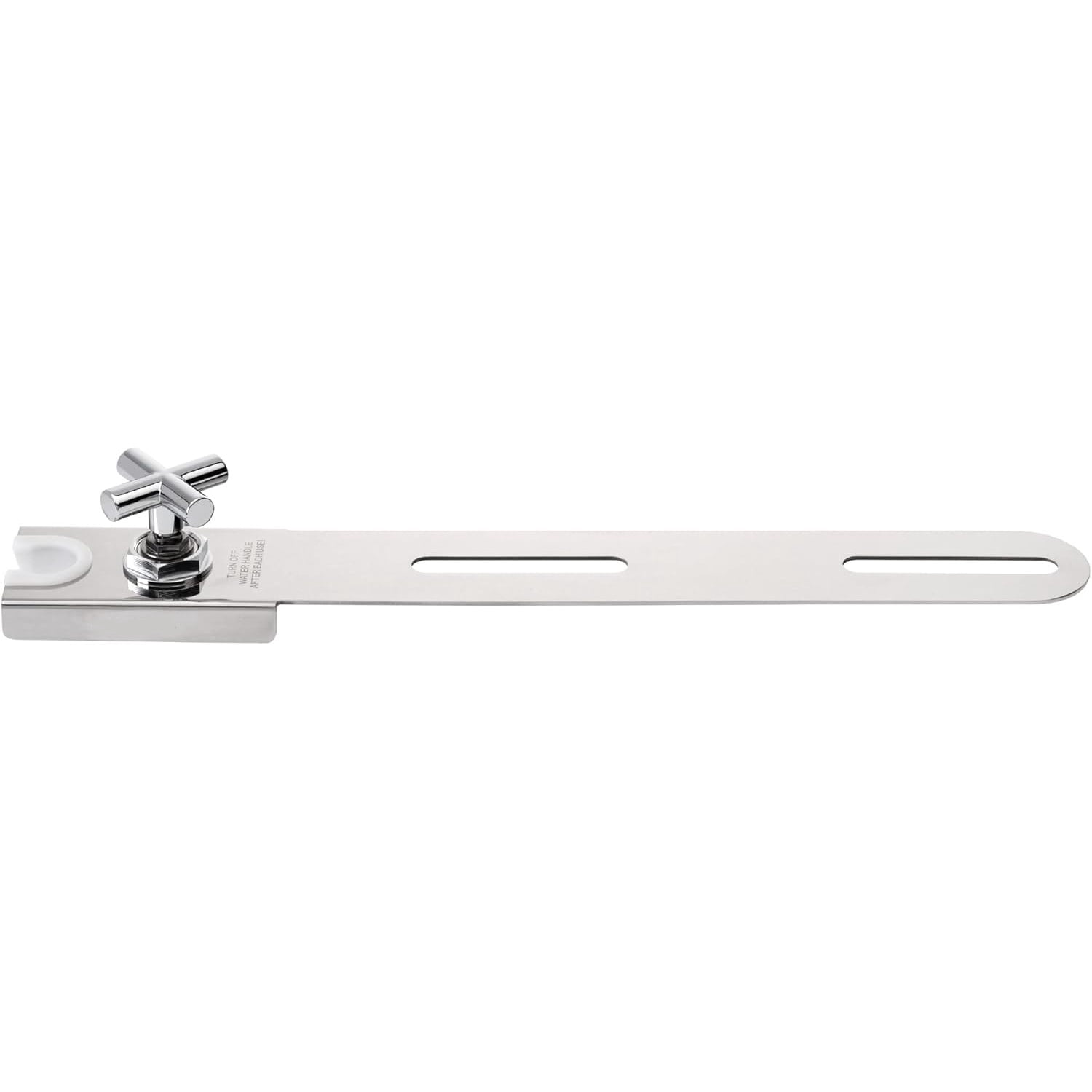 KONTONTY Stainless Steel & ABS Shower Head Holder Bracket – Wall Mount Or Toilet Tank Mount, Adjustable Base For Handheld Shower Spray Or Bidet, Silver Finish