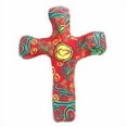 thumbnail image 1 of Hand Held Comforting Clay Cross with Greeting Card - Shaped To Fit Any Hand - 5" Provence, 1 of 1