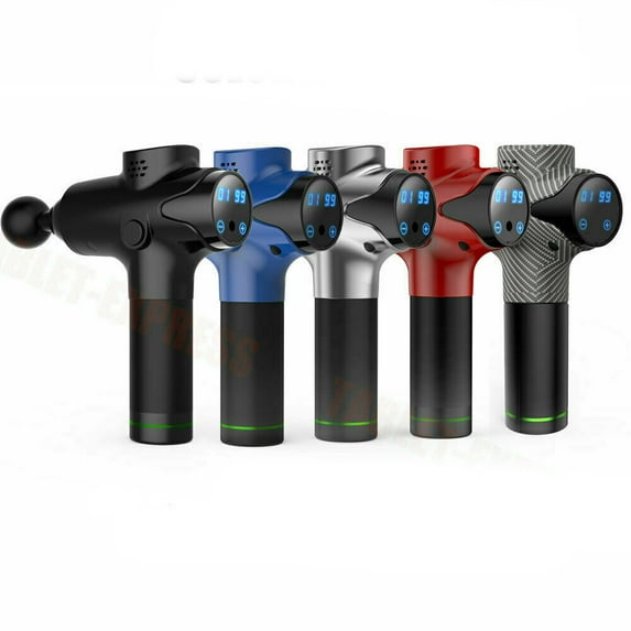 Hand Held Deep Tissue Muscle Massage Gun Portable Cordless Percussion Vibration