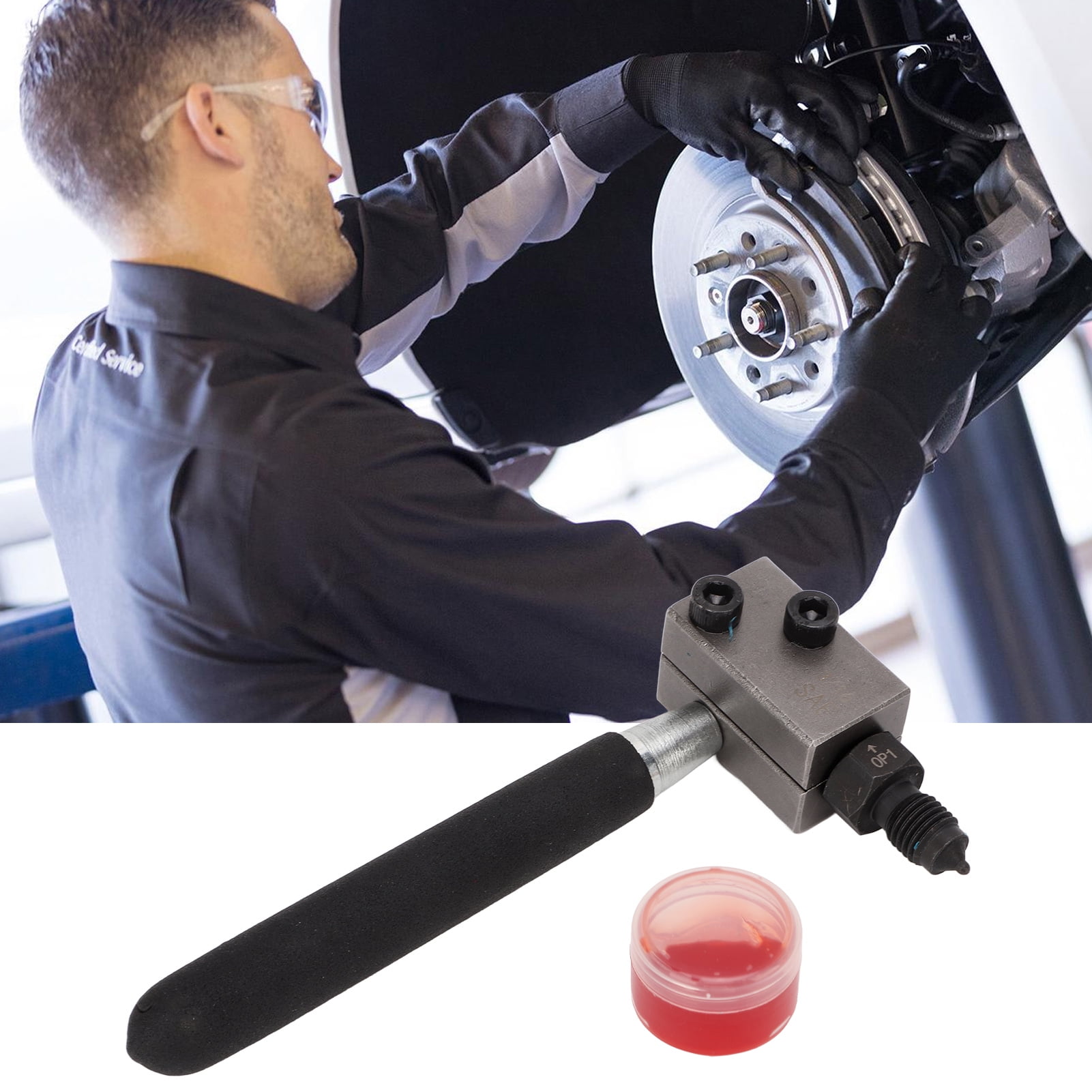 Hand Held Double Flaring Tool, 3/16in Brake Pipe Double Flaring Tool