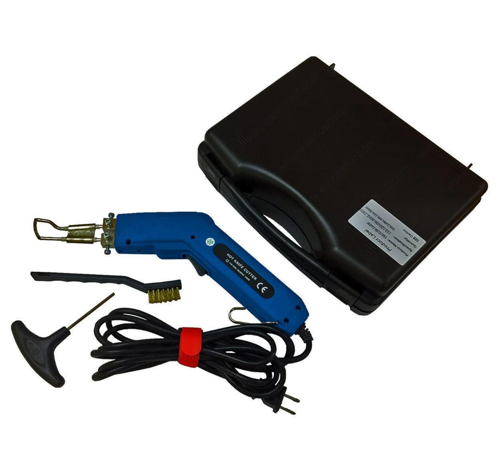 Hand Held Electric Hot Knife Rope Cutter Set 100 Watt, Cutting Blade