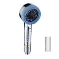 thumbnail image 1 of Hand-Held Filter Showerhead with Silicone Massage Brush Pressurized Filter Showers, 1 of 9