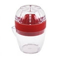 Hand Held Juicer for Key Limes Stainless Steel Fruit Juicer Hand Glass