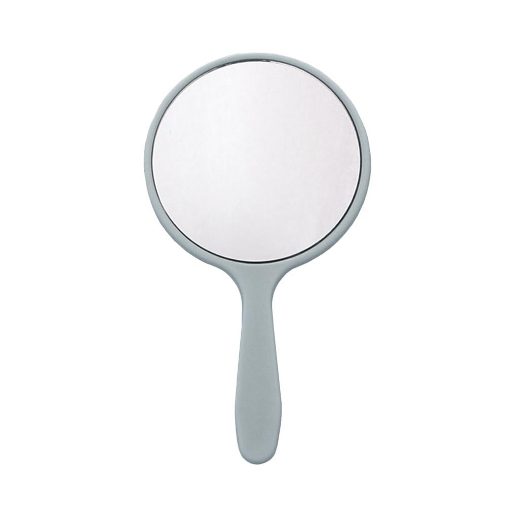 Hand Held Mirror Make Up Hair Cutting Flat Barbers Paddle Large Salon Y5Z8
