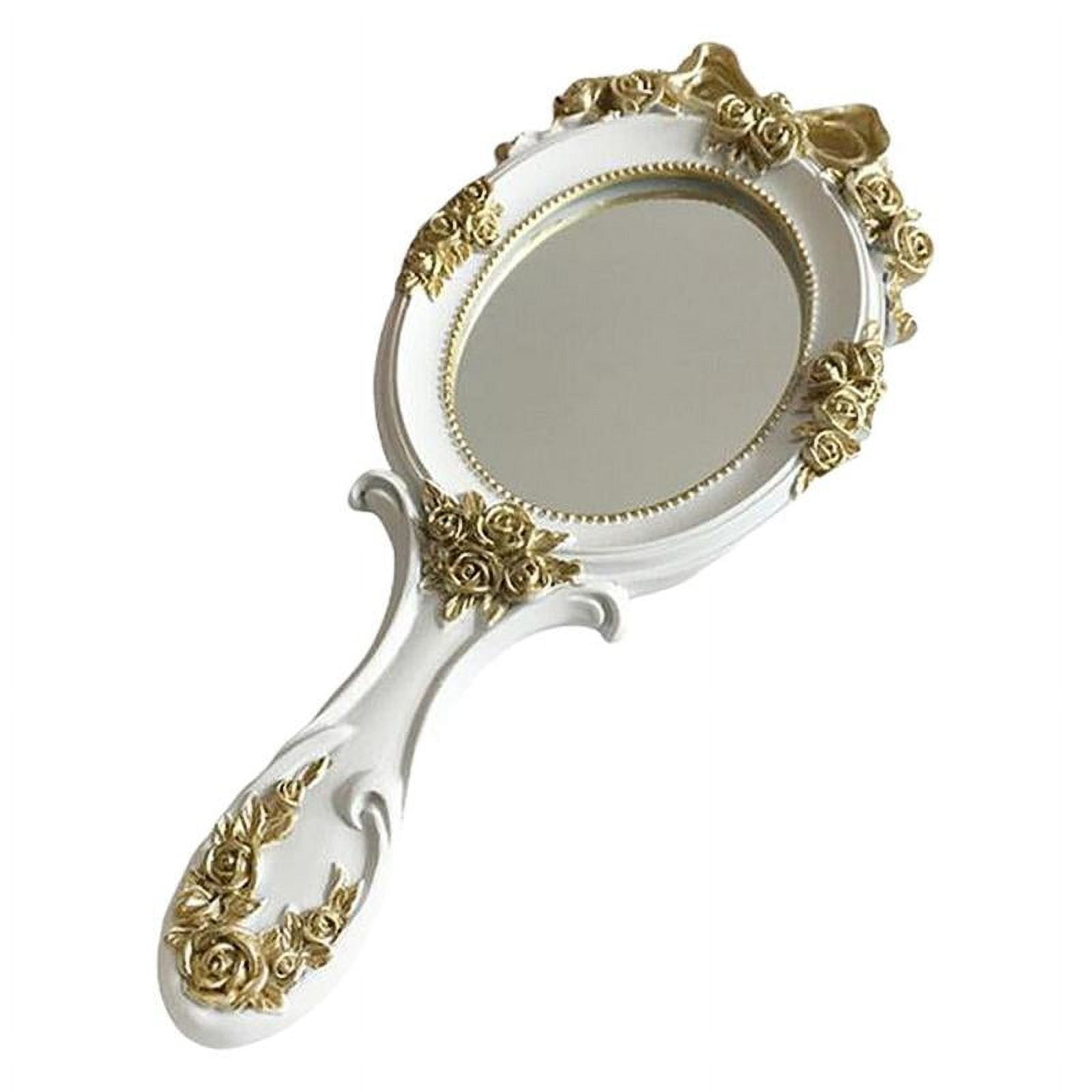 Makeup mirror store with handle