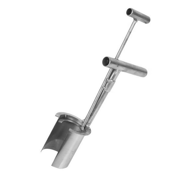 Hand Held Open End Seedling Transplanter, Multi-Functional Seeding Bulb for Agricultural Gardening Planter Tool