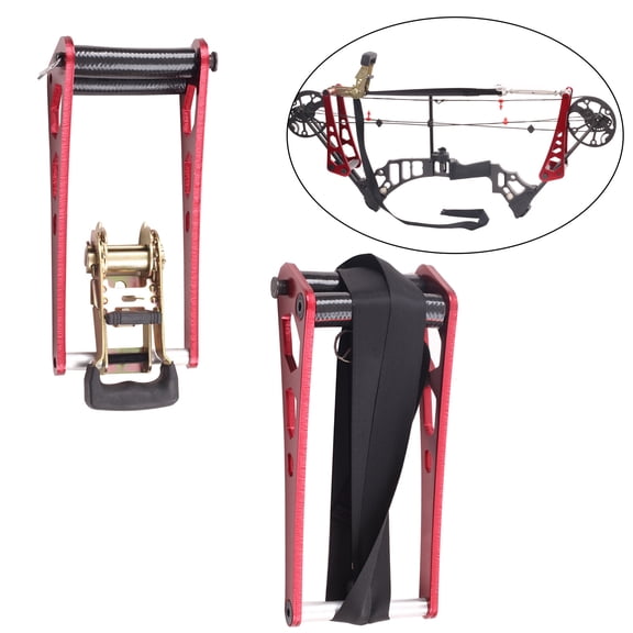 Hand Held Portable Bow Press Aluminum Alloy Ratchet-Loc Press Compound Bow Press