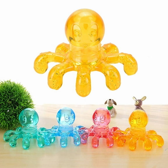 Hand Held Portable Octopus Massager Neck Body Abdomen Back Muscle Pain Relieving,