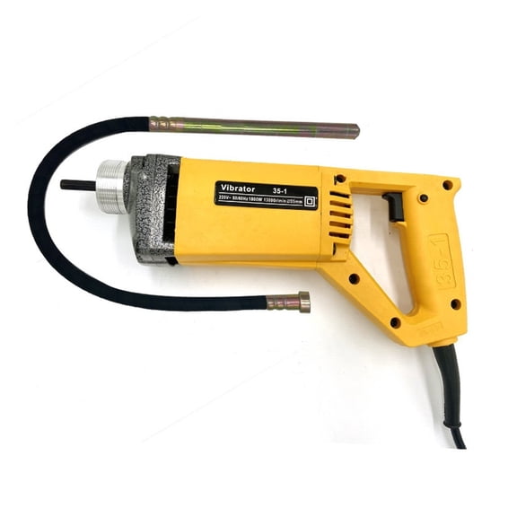 Hand Held Power Concrete Vibrators Cement Bubble Remover With 1.5M Copper Rod Concrete Tools ,Easy to Use