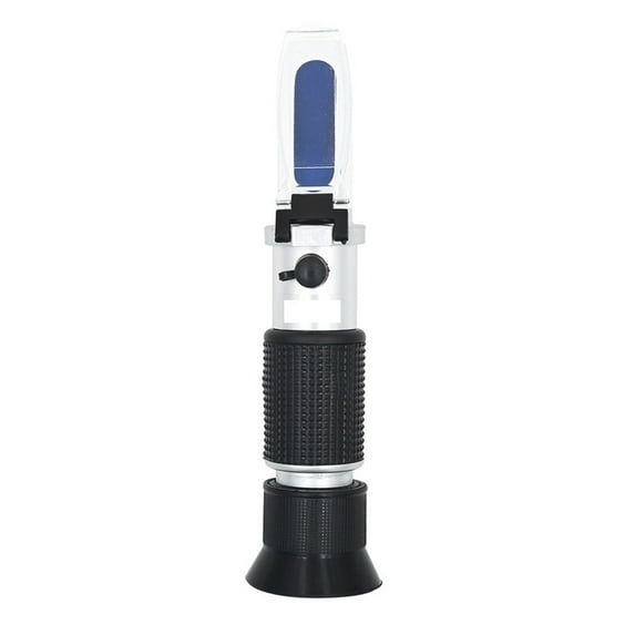 Hand Held Refractometer Copper Material Content 0- 90% Brix With ATC Measurement Tool Use Of Sugar Food ,Accurate Precision
