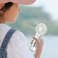 Hand Held Spray Fan Portable Charging Hand Held Fan Spray