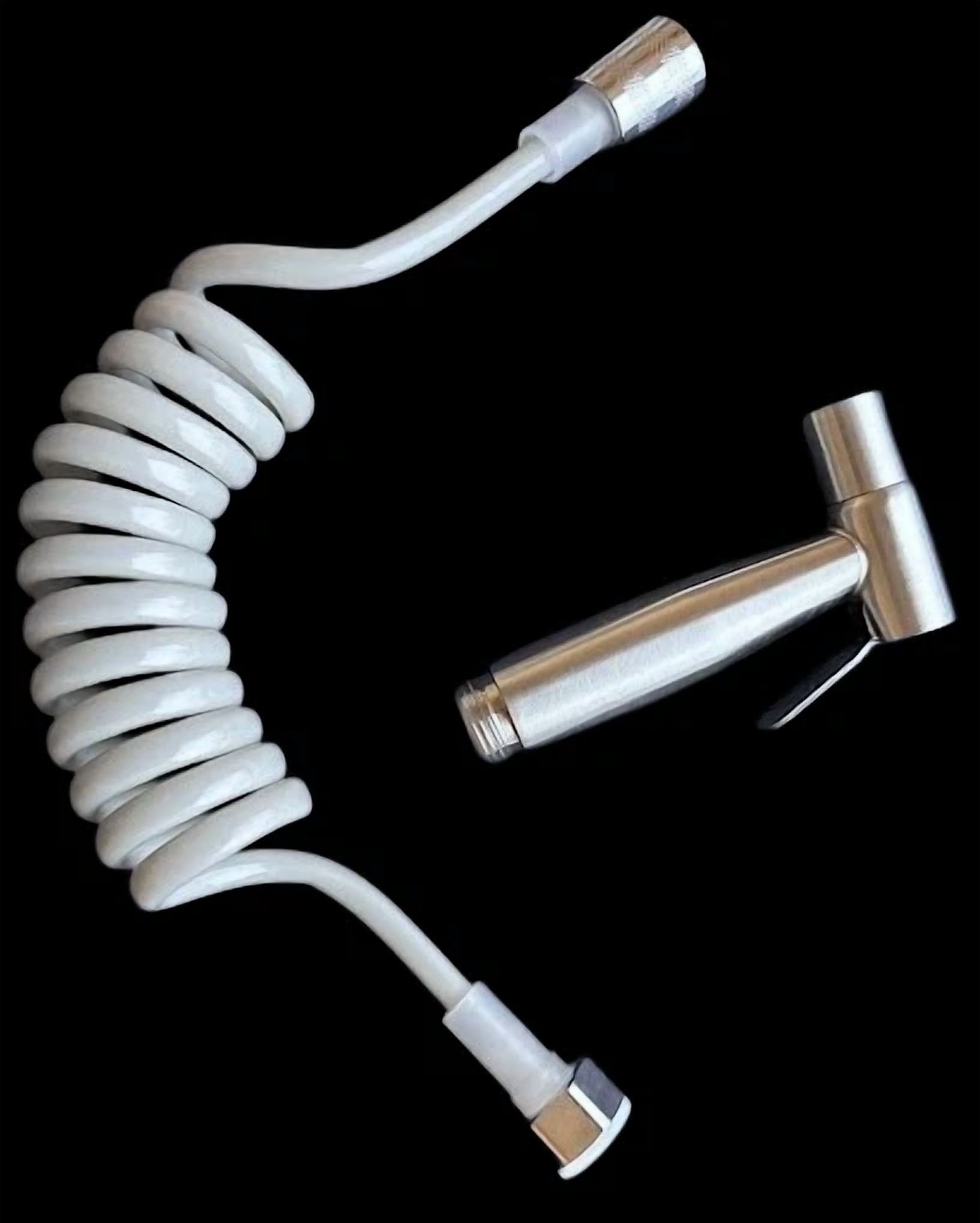 Hand Held Stainless Steel Bidet Sprayer For Personal Hygiene & Cleaning