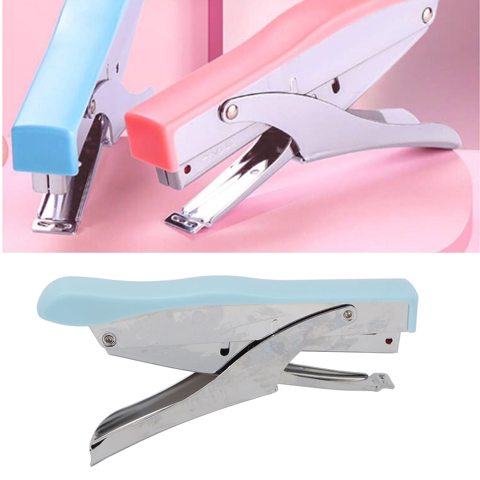 Hand Held Stapler, 10 Sheet Capacity Portable Plier Stapler For Home