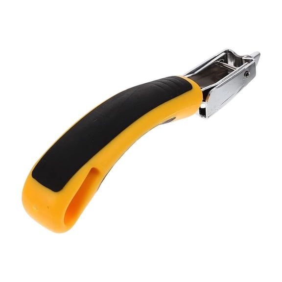 Hand Held Upholstery Staple Remover, Multi Purpose Carpet Tack Puller Tool, Metal Claw Nail Extractor Gadget, Household Office Fabric Rug Fastener Removal Equipment