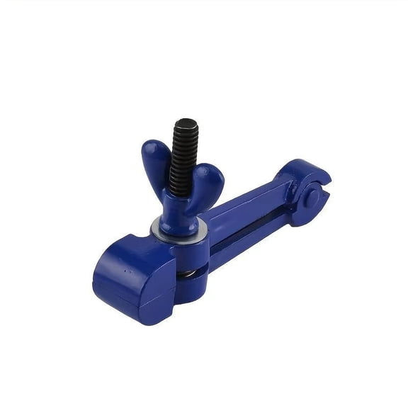 Hand-Held Vise Hand Clamp Pipe Vise Plumbing Tool Workshop Vise Pipe Tool Steel Handle Spring Clamp Base Pliers