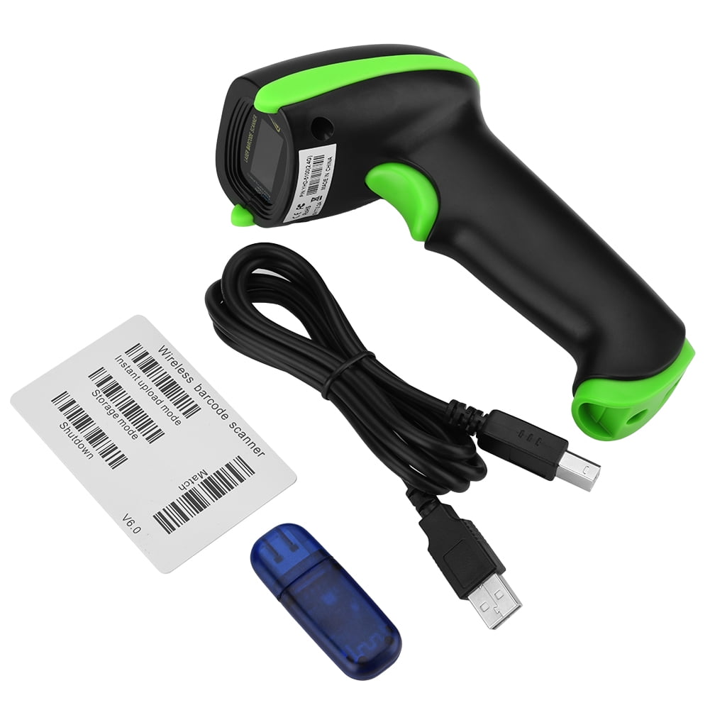 Hand Held Wireless 2.4GHz Laser Barcode Bar Code Scanner Reader for iOS