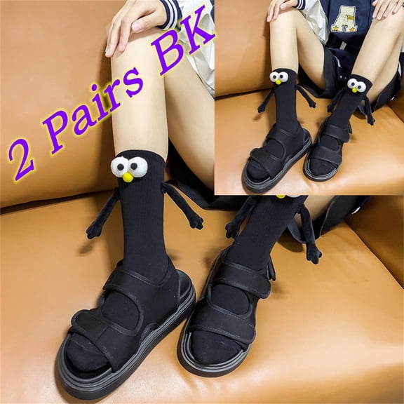 Hand Holding Socks 2 Pair Funny Socks Magnetic Socks that Hold Hands Engagement Gifts